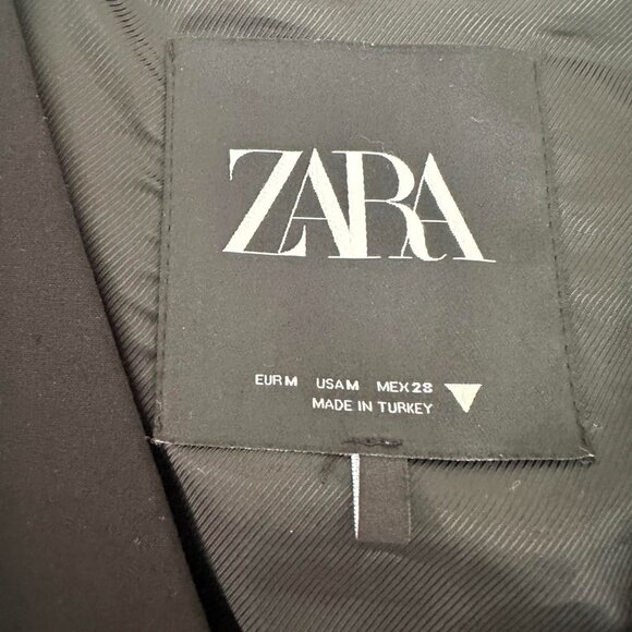 Zara Crop Vest Top Black - Size M - Picture 7 of 7